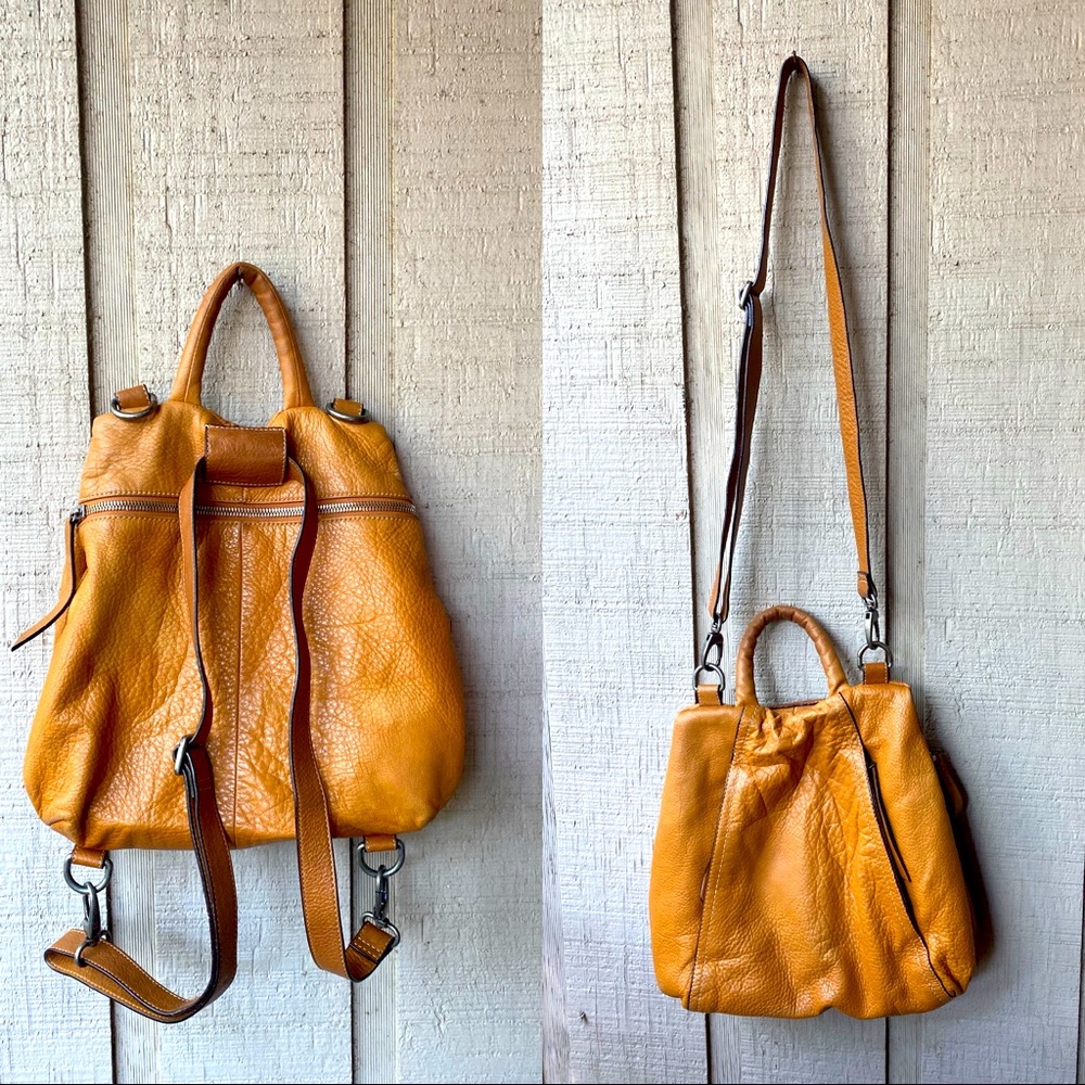 HOBO Convertible leather backpack
